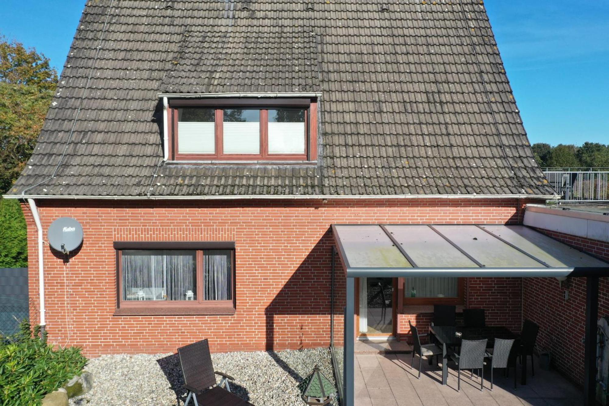Ferienwohnung Im Erdgeschoss Mit Eingezaeunten Garten Und Terrasse Aurich Eksteriør bilde
