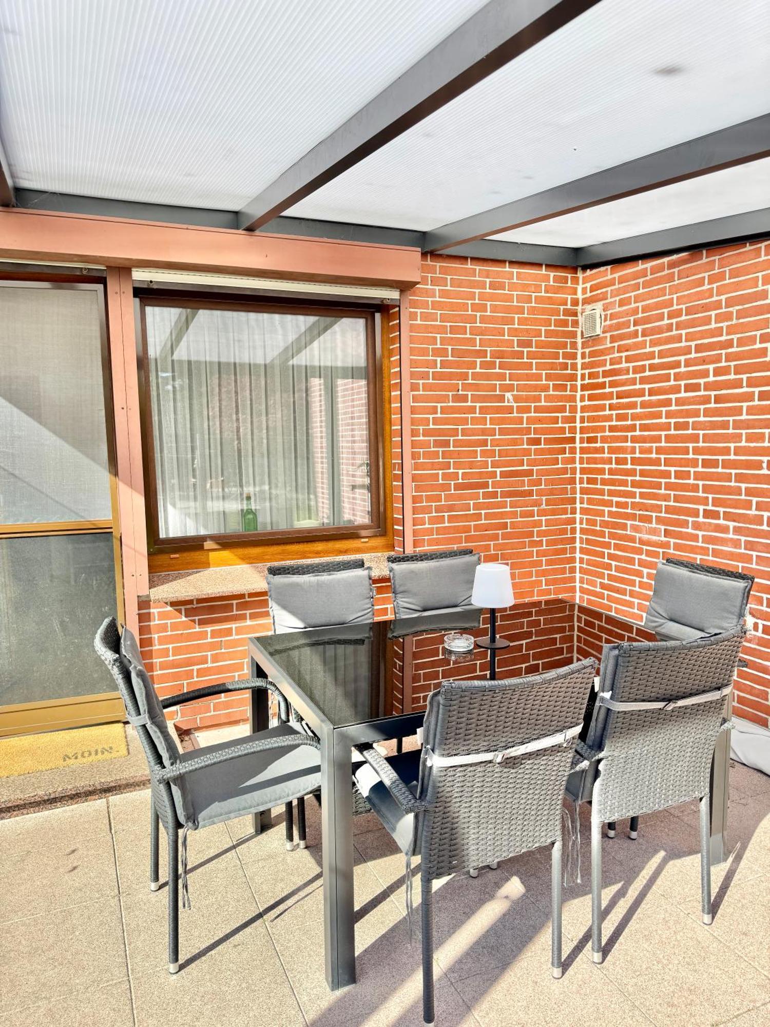 Ferienwohnung Im Erdgeschoss Mit Eingezaeunten Garten Und Terrasse Aurich Eksteriør bilde